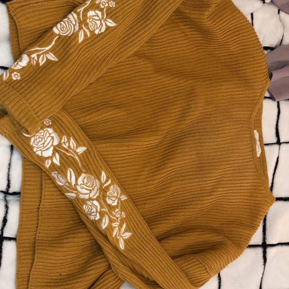 cropped sweater